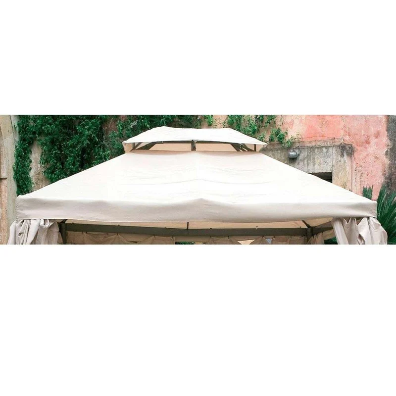 Top Copertura Telo Di Ricambio Gazebo Alluminio Sahara 3x4 Air Vent Giardino