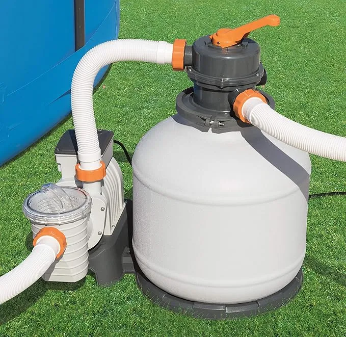 Pompa Filtrante Per Piscina A Sabbia Bestway 58497 5,678 Lt/H Sabbia 9 Kg