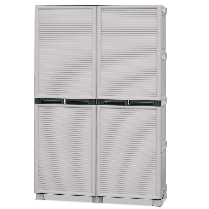 Armadio Resina Portascope Il Più Forte PVC Esterno 100x172x39 Porta Scope Italy