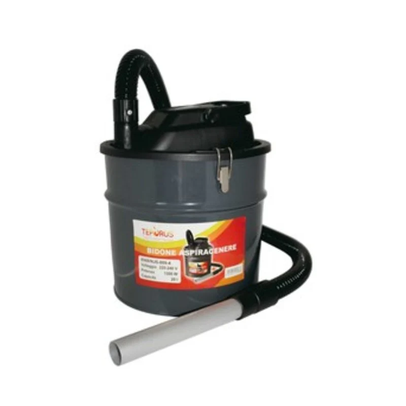Bidone Aspiracenere Aspirapolvere 1200w Lt20 Metallo Anche Per Stufe A Pellet