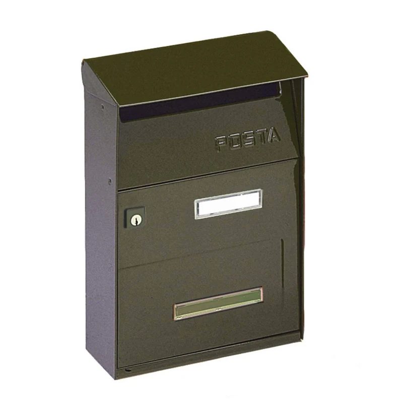 Trimec Alubox Cassetta Posta Postale Art. Ft/V Grigio Ghisa