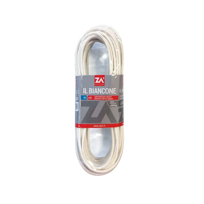 Filo Stendibiancheria Biancone 5 Mm Ml.20