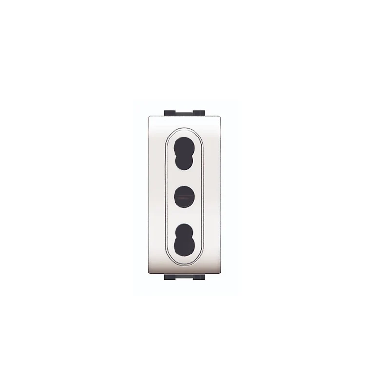 Presa Polivalente 10/16 A MyLife Bianco Compatibile Living Light Bticino