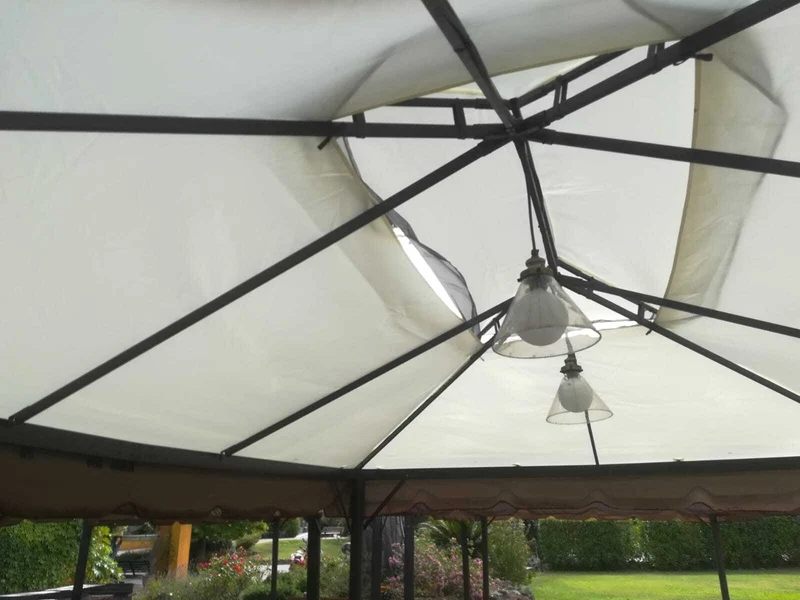 Top Di Ricambio Telo Superiore Per Gazebo Con Air Vent Sfiato 3x4 Impermeabile