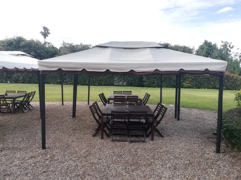 Top Di Ricambio Telo Superiore Per Gazebo Con Air Vent Sfiato 3x4 Impermeabile