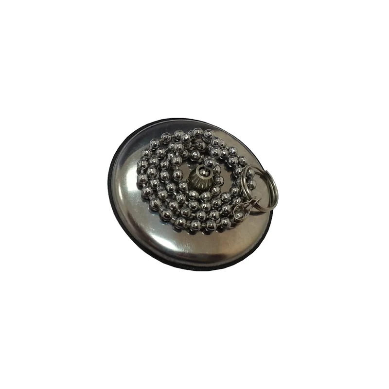 TAPPO GOMMA 31 con placca inox