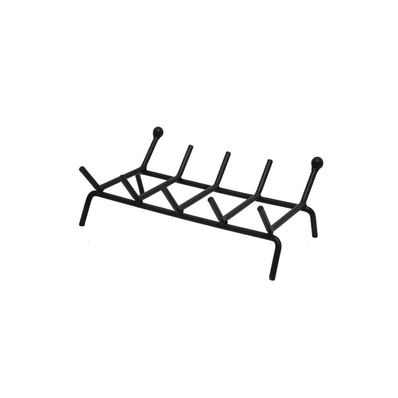 Portalegna Camino Alari Caminetto Accessori Ferro Battuto Pesante 50x35p
