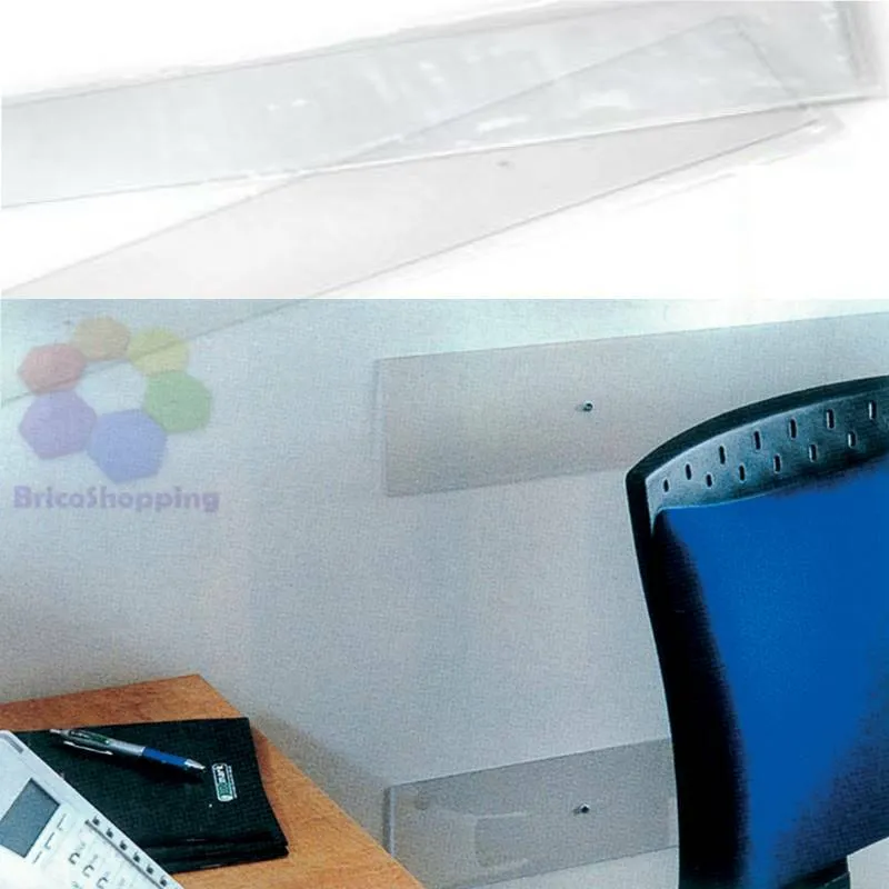 Battisedia Batti Sedia Trasparente Plastica Plexyglass Plexy Ufficio 80x12h