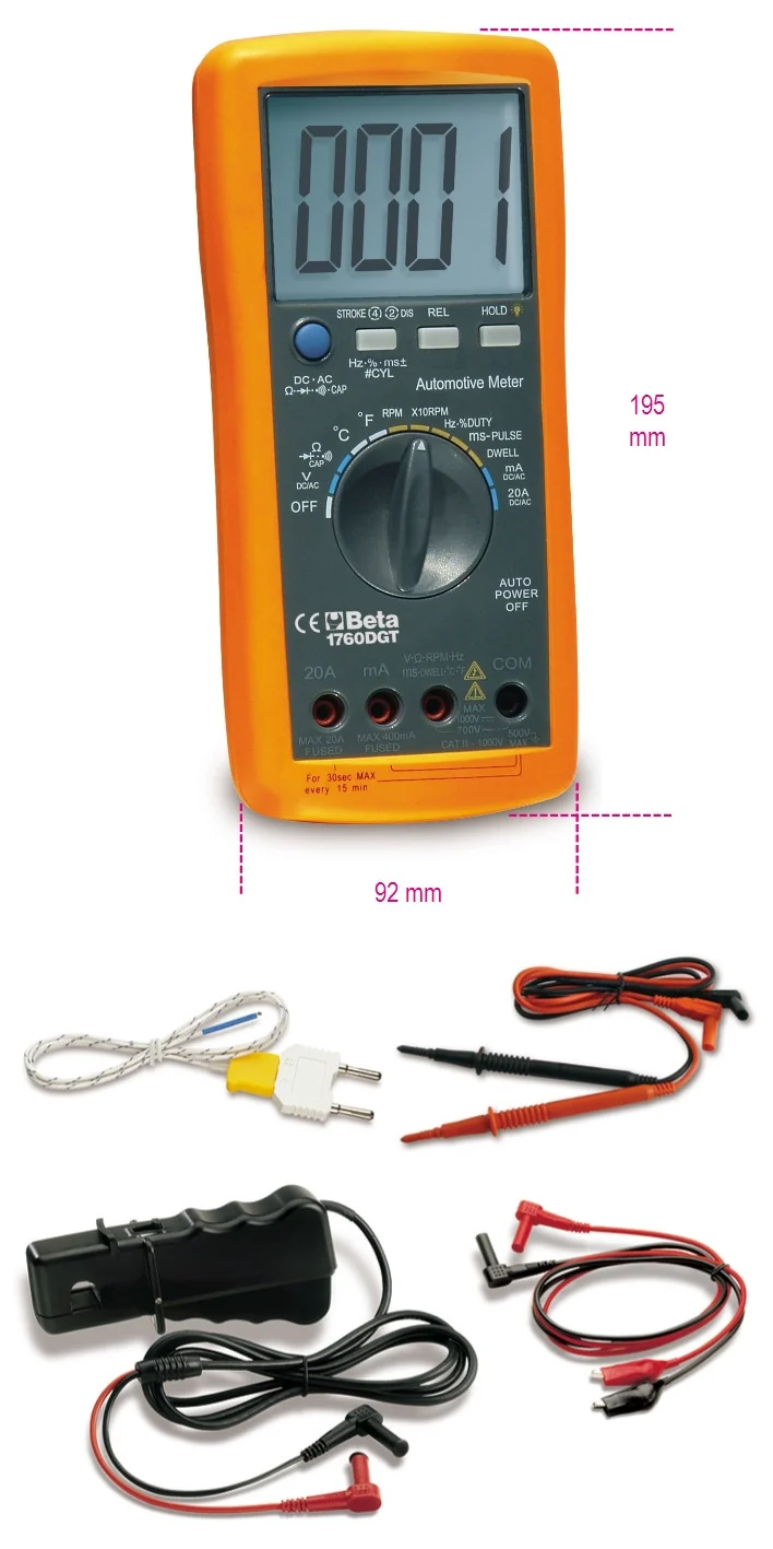 Multimetro digitale Beta 1760DGT