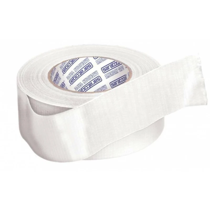 American Tape Nastro Telato Americano Rinforzato Saratoga Bianco 50 x 25mt