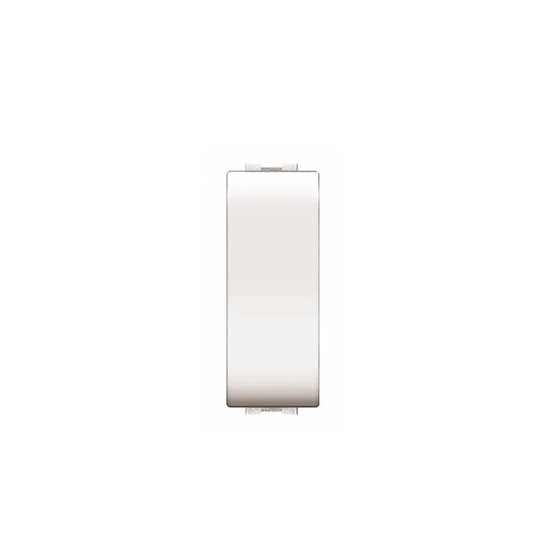 Falso Polo Pulsante Cieco Tappo Bianco Matix Compatibile Bticino Easy Elettrocanali