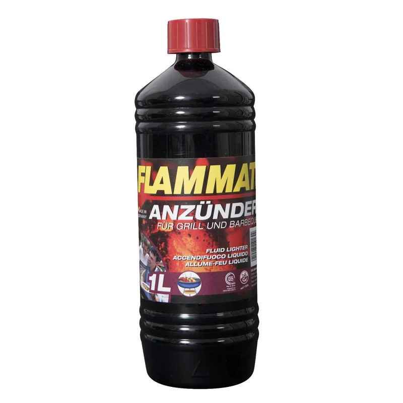 Accendifuoco Liquido Barbecue Stufa Camino Caminetto Stufa Pellet Lt 1
