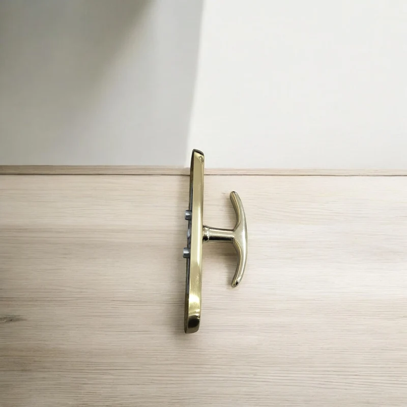 Cremonese Capri Maniglia Per Infissi Legno Con Fori Ottone Balcone Finestra