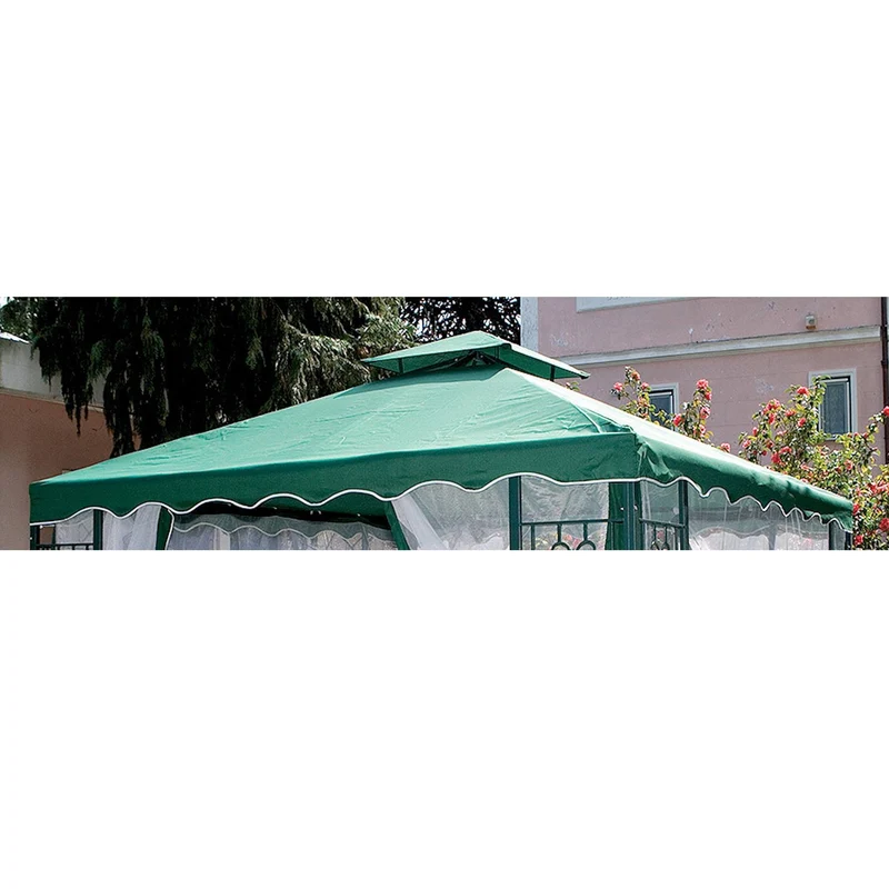 Top Copertura Bianco Telo Superiore Per Gazebo Bianco 3x3 Con Air Vent Separato