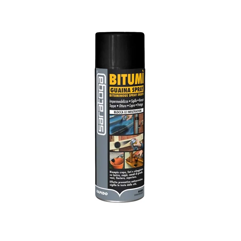 Bitumì Guaina Bituminosa Bitume A Spray Impermeabilizza E Sigilla Ripara Bitumi Nero