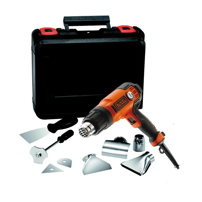 Pistola Termica Sverniciatore Termico A Snodo Kx2200k 2200w B&D Valigia 8 Access