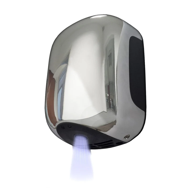 Asciugamani Elettrico A Cellula Smart Jet On Off Automatico 900 W Cromo A Parete
