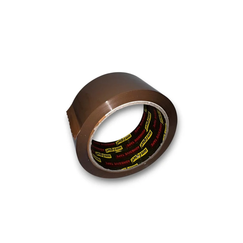 Nastro Adesivo Silenzioso Acrilico 66 MT x 50h Avana Scotch Imballo Marrone HD