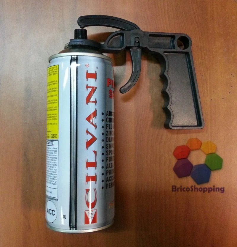 Supporto Spruzzatore Per Bomboletta Spray Impugnatura Manuale Antigoccia