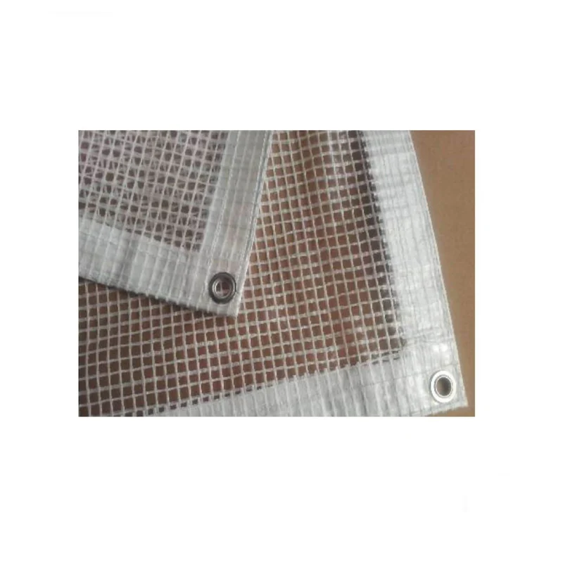 Telone Occhiellato Bianco Telato Cristal Telo Occhielli 2x3 Impermeabile 180grmq