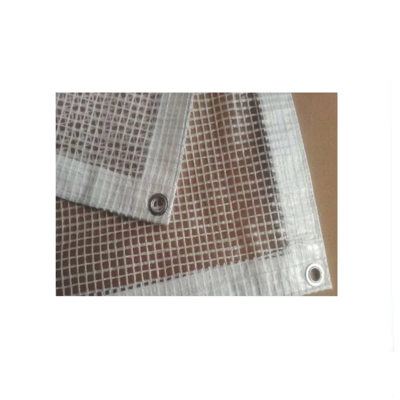 Telone Occhiellato Bianco Telato Cristal Telo Occhielli 3x4 Impermeabile 180grmq