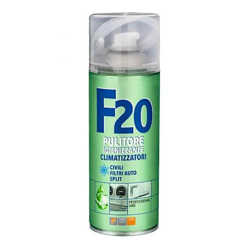Igienizzante Spray Per Climatizzatori Clima F20 Pulisce e Sanifica Filtri Climatizzatore