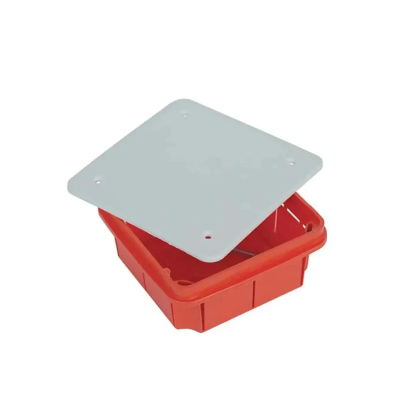 Cassetta Derivazione Incasso Con Coperchio 92x92x45