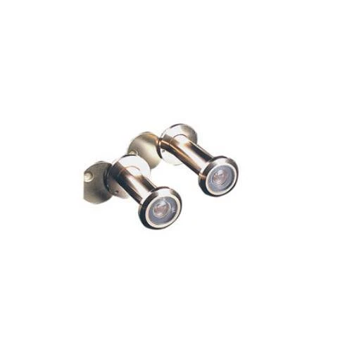Spioncino per Porta Blindata Legno Ingresso Oro in Ottone mm 60 100 foro 12