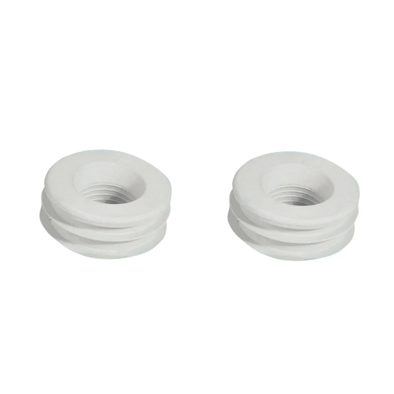 Morsetto Guarnizione Per Wc Standard 60X30 Mm Bianco 2 Pezzi