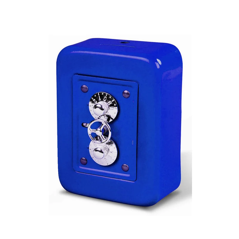 Portavalori Zecchino Con Combinazione Salvadanaio ART.2181 BLU