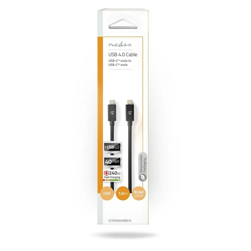 Nedis Cavo USB-C 4.0 240 W 1,0 m
