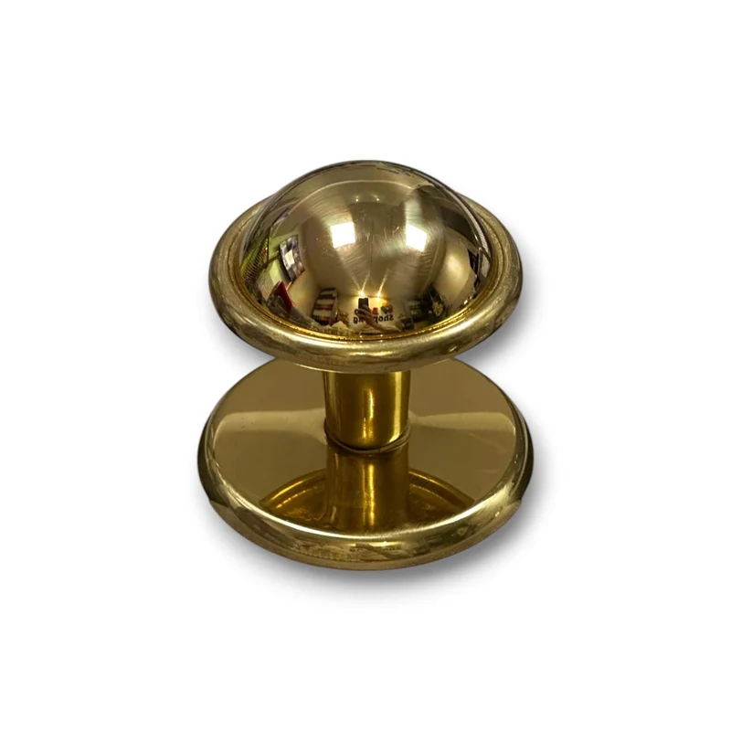 Pomolo Pomo Per Porta Portoncini In Ottone 70 Mm Bronzo Cromo Satinato Oro
