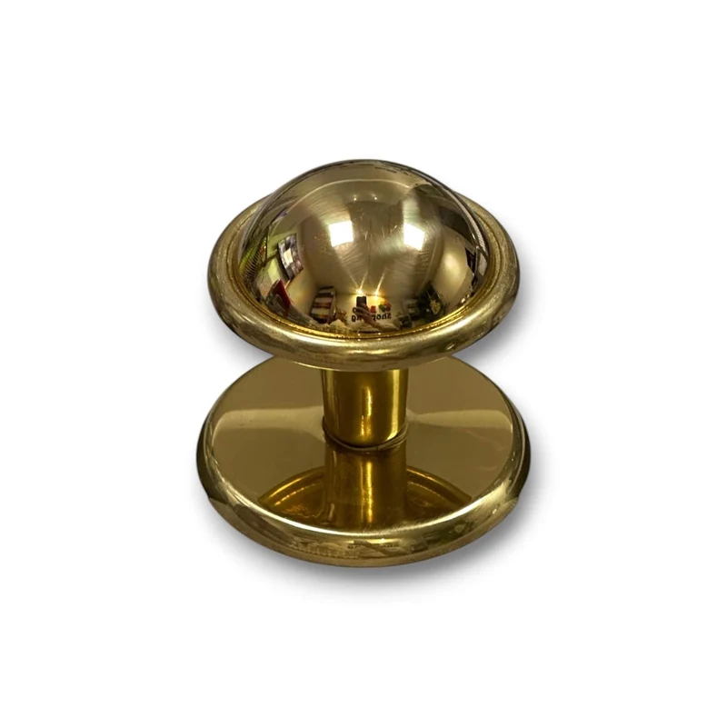 Pomolo Pomo Per Porta Portoncini In Ottone 70 Mm Bronzo Cromo Satinato Oro