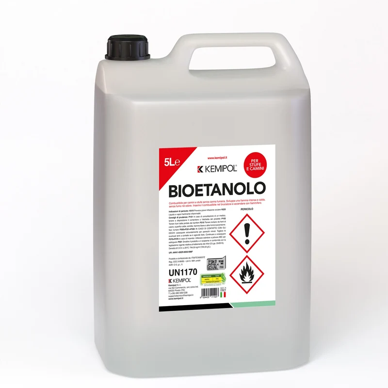 Bioetanolo Lt 5 Liquido Combustibile Per Camini Caminetti Stufa Biocamino