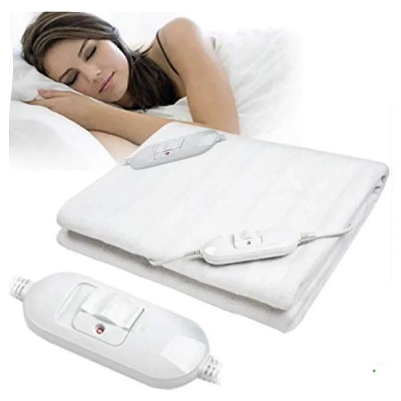 Coperta elettrica per letto matrimoniale scaldaletto termocoperta scaldasonno BS