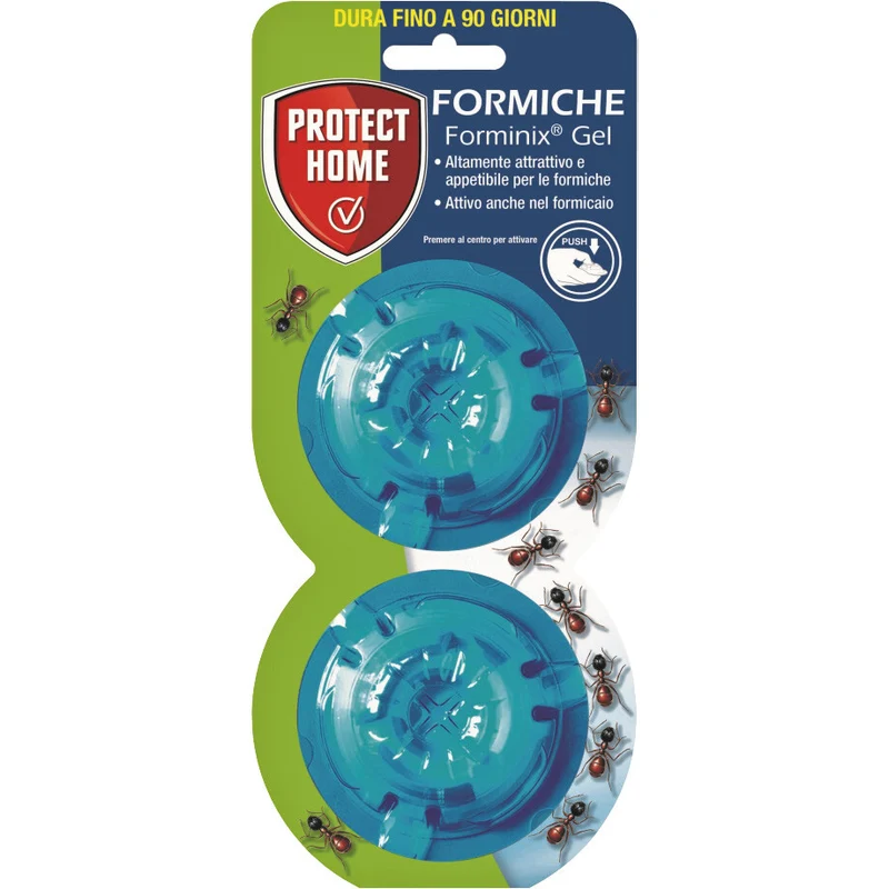 Bayer Trappole Formiche Forminix Ex Solfac Gel Casetta 2 Pz Attrattivo 90 Giorni