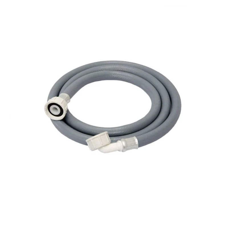 Tubo Carico Lavatrice Con Pipa Cm 150 Attracco Diritto / Curvo 90° A pipa