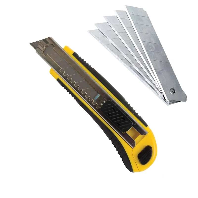 Cutter Tekna Pro Con 6 Lame Taglierino Taglierina Guidalame In Acciaio