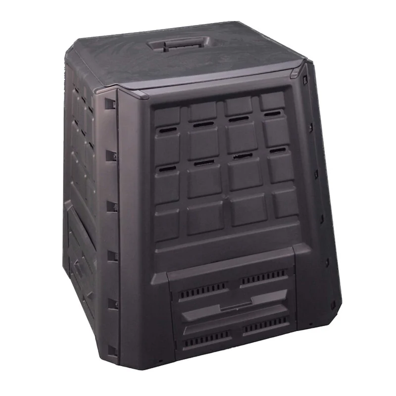 Compostiera 380 Lt 80x80x82h Apribile 4 Lati Composter Compostaggio da Giardino