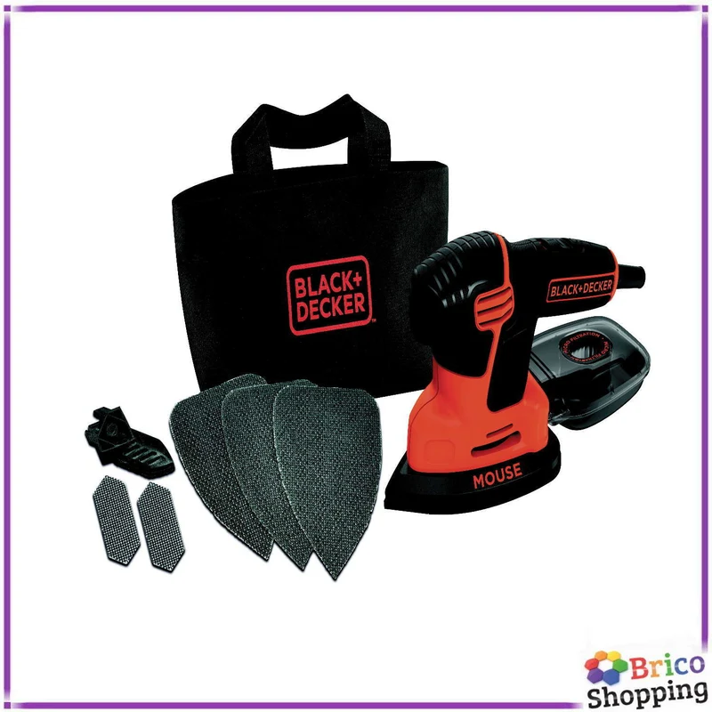 Multilevigatrice Levigatrice Mouse Ka2000 120w Black And Decker