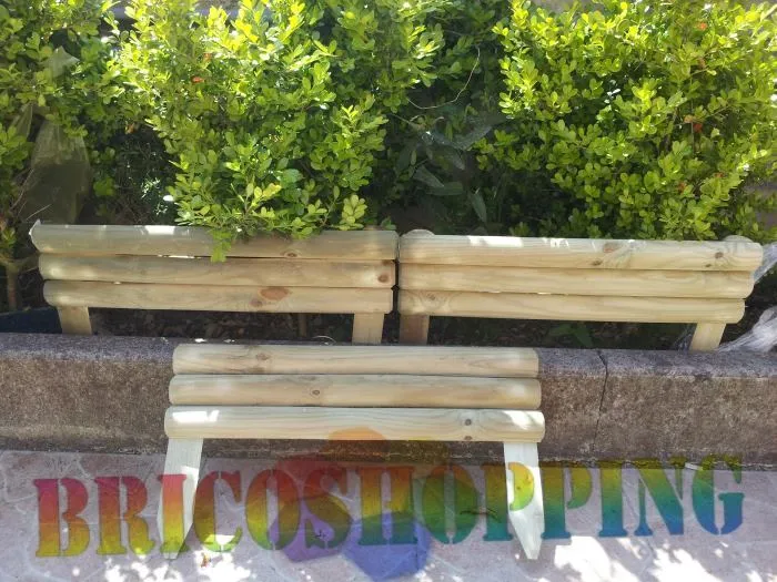 Recinto Steccato In Pino Impregnato Giardino Aiuola 55x35 (15+20) Vampiro