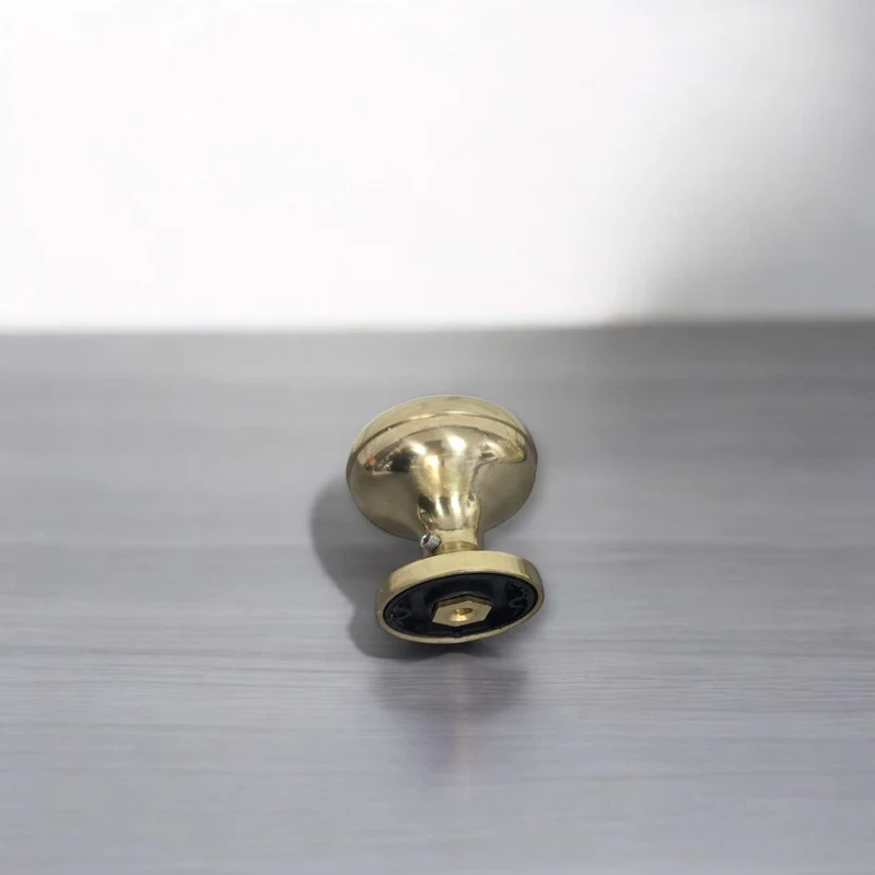Pomo Pomolo Per Porta Blindata in Ottone Oro Portoncini Pompei