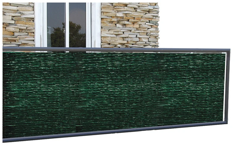 Rete Ombreggiante 100% Telo Frangivento Verde 3x1,5 Per Balconi Frangivista