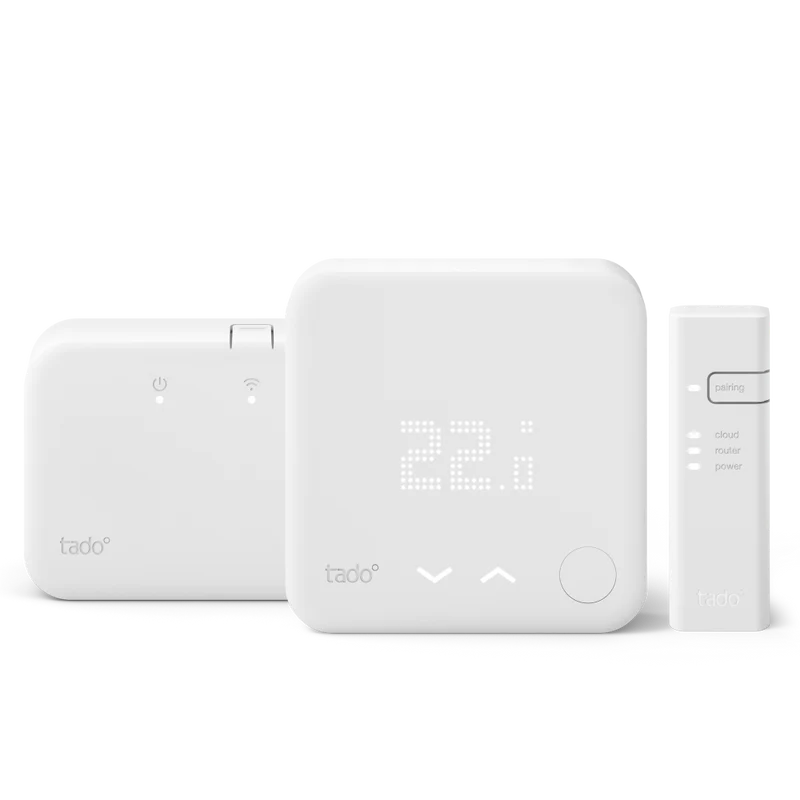 Kit Termostato Intelligente Wireless Tado V3+ per Impianti Autonomi – 4260328611739