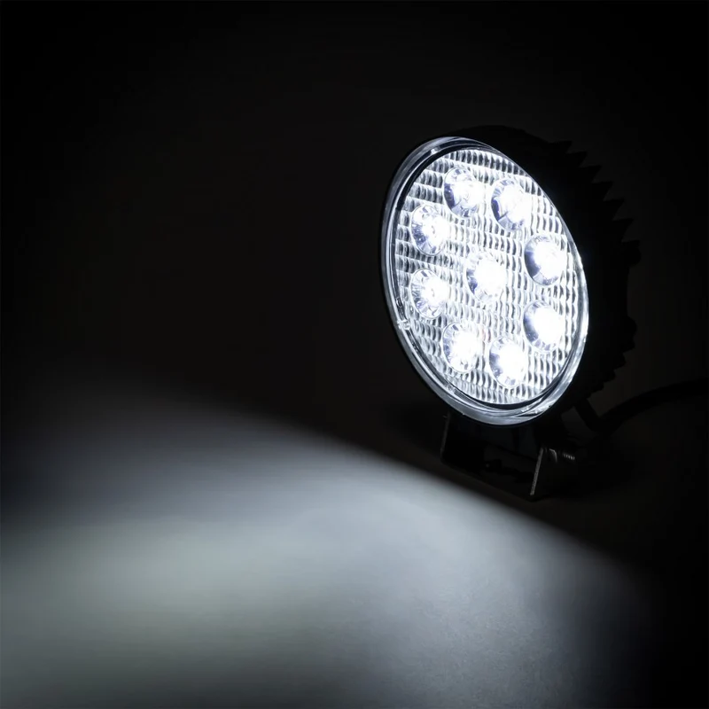 Round 27W LED Work Light / 1450 Lumen