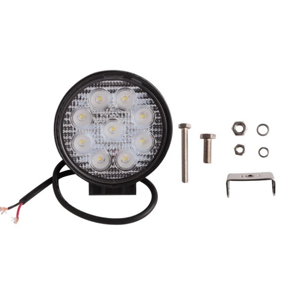 Round 27W LED Work Light / 1450 Lumen