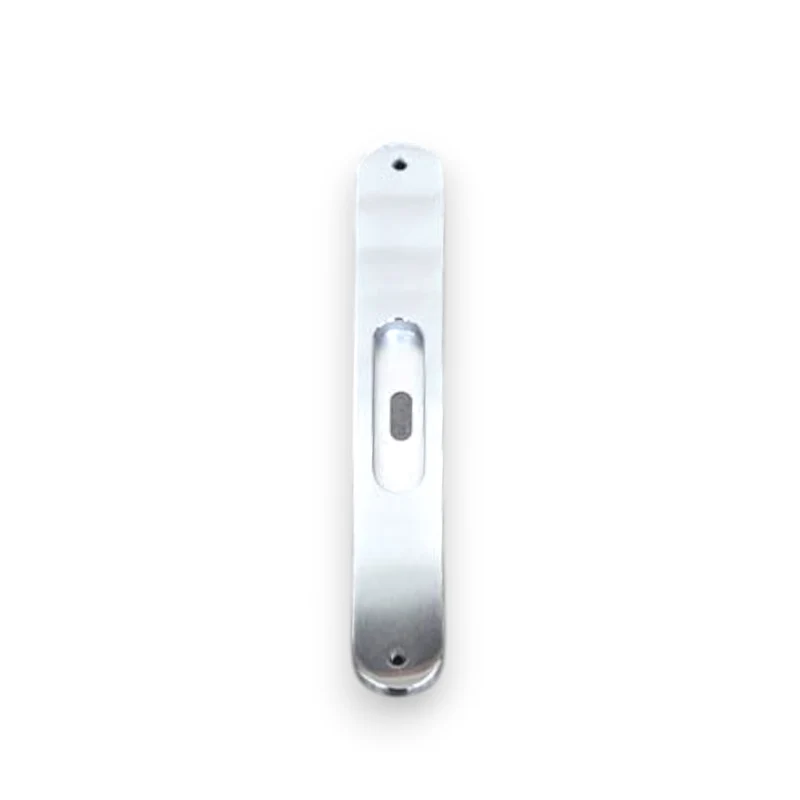Placca Maniglia Incasso Per Porta Scorrevole Lunga Con Foro Oro Cromo Sat Bronzo