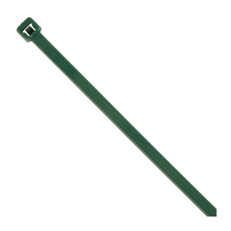 Fascette Elettricista in nylon 4,8x200 mm verde 100 pz