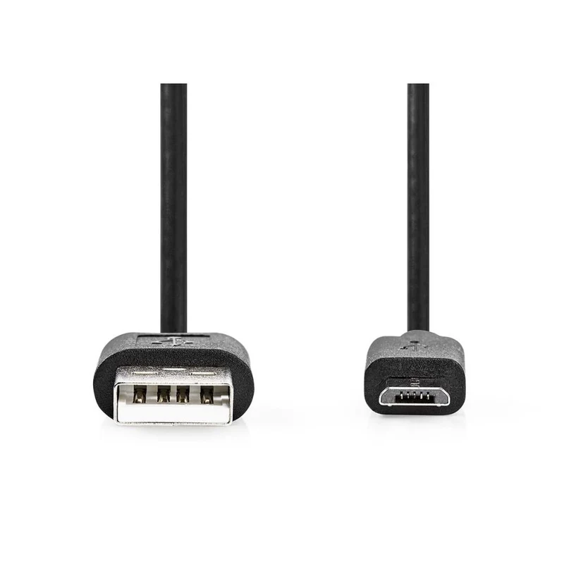 Nedis USB Micro-B Cavo maschio 2.0 1,00 m nero