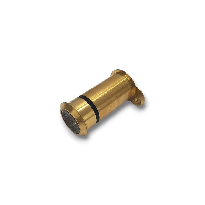 Spioncino per Porta Blindata Legno Ingresso Oro in Ottone mm 40 60 foro 20